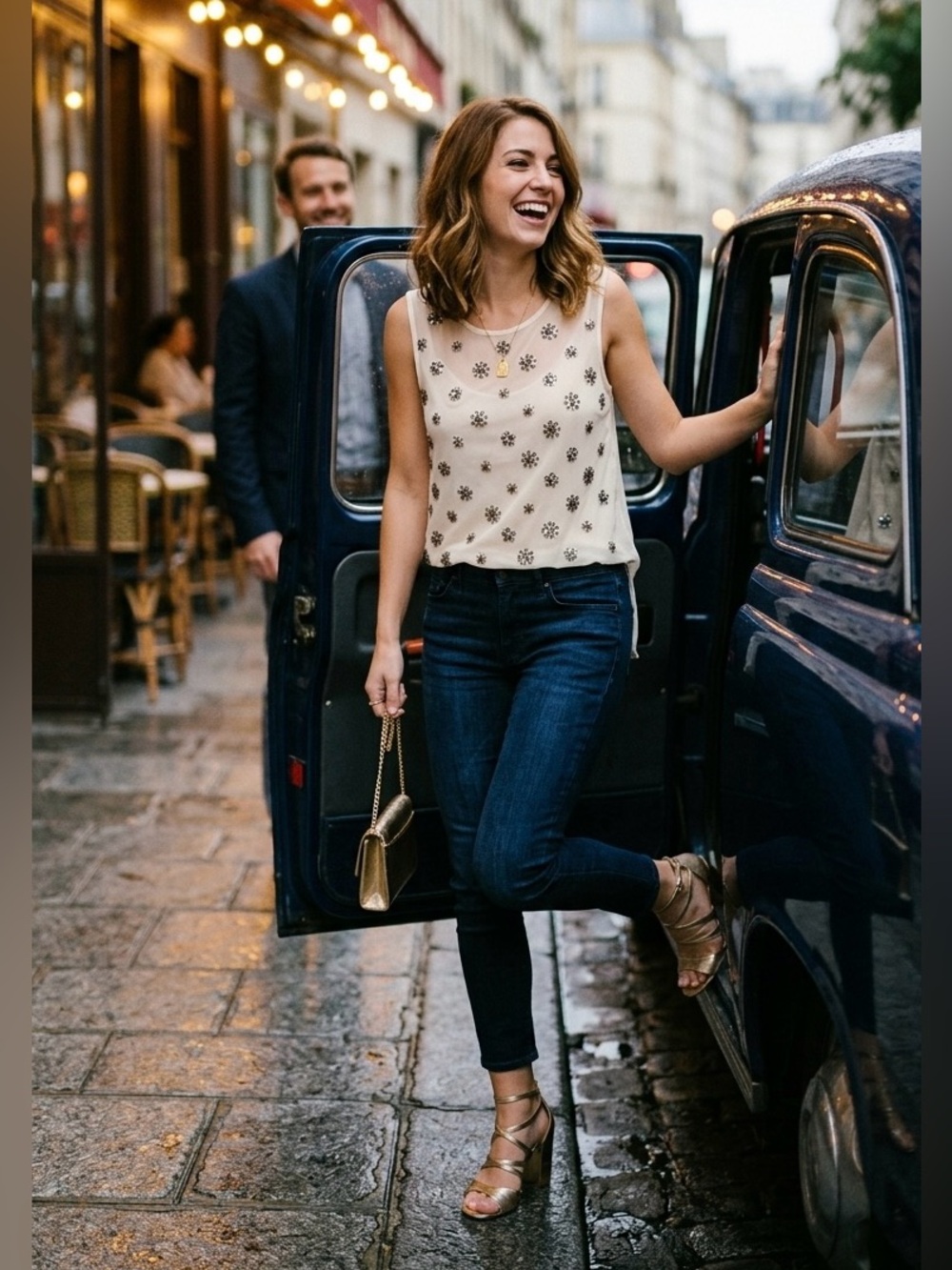 Denim Rag & Bone indigo Capri Jeans